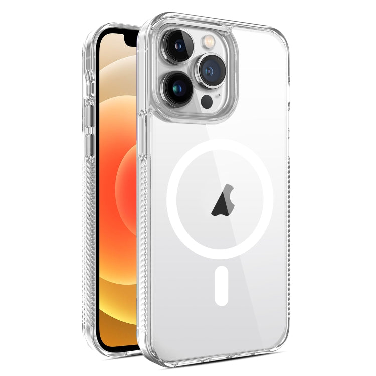 For iPhone 12 / 12 Pro 2.5mm MagSafe Acrylic Hybrid TPU Phone Case(Transparent) - iPhone 12 / 12 Pro Cases by buy2fix | Online Shopping UK | buy2fix