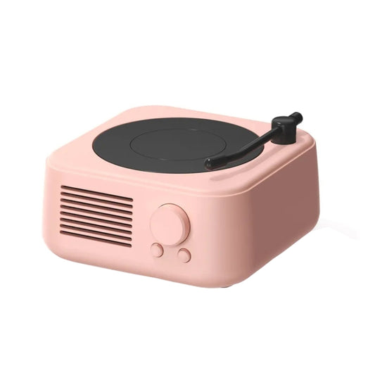 X17 Vintage Phonograph Record Player Wireless Bluetooth Music Speaker(Pink) - Desktop Speaker by buy2fix | Online Shopping UK | buy2fix