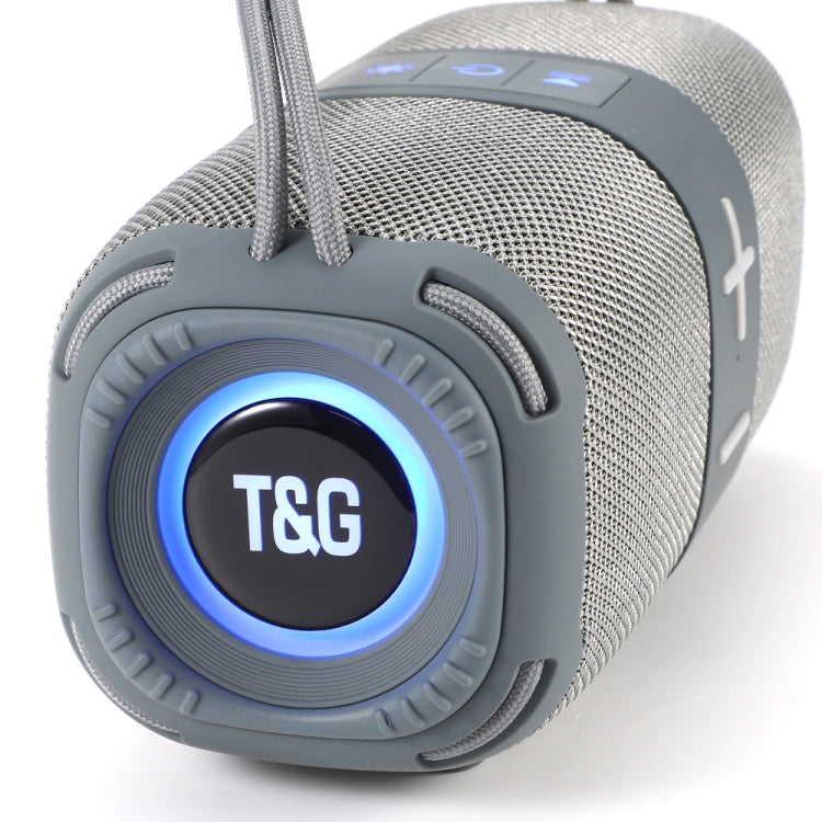 T&G TG-668 Wireless Bluetooth Speaker Portable TWS Subwoofer with Handle(Blue) - Desktop Speaker by T&G | Online Shopping UK | buy2fix