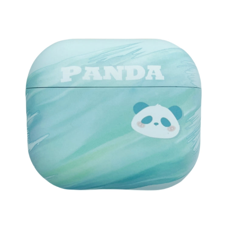 For AirPods 3 Panda PC Matte Earphone Protective Case - For AirPods 3 by buy2fix | Online Shopping UK | buy2fix