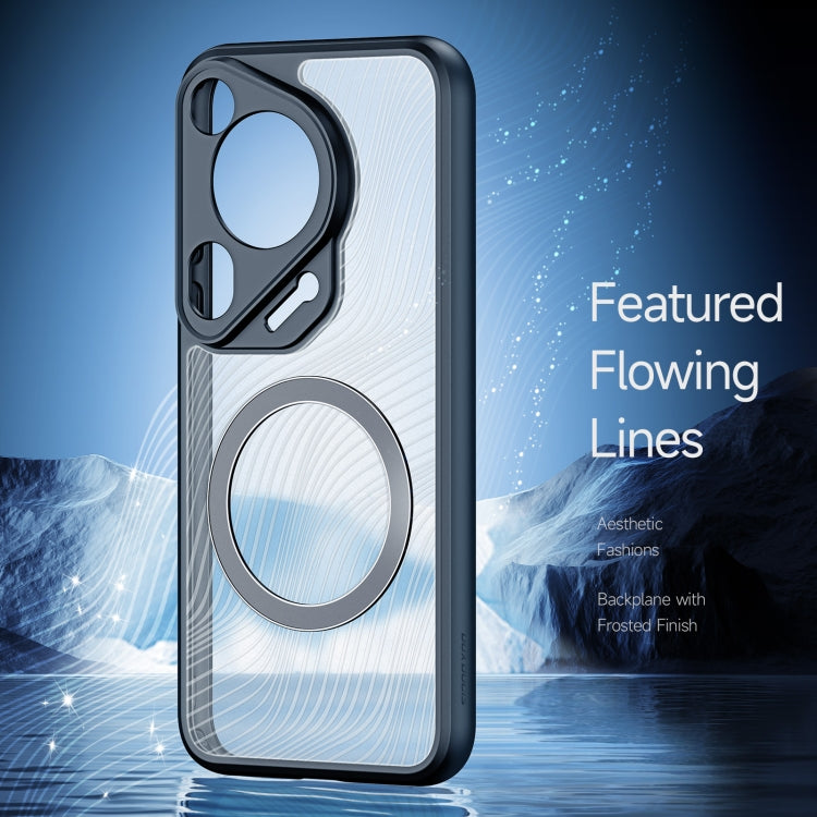 For Huawei Pura 70 Ultra DUX DUCIS Aimo Mag Series TPU + PC MagSafe Frosted Feel Phone Case(Black) - Huawei Cases by DUX DUCIS | Online Shopping UK | buy2fix