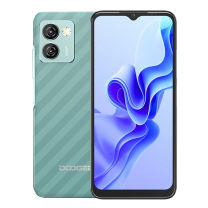 [HK Warehouse] DOOGEE N50 Pro, 8GB+256GB, Side Fingerprint, 6.52 inch Android 13 Spreadtrum T606 Octa Core 1.6GHz, Network: 4G, OTG(Green) - DOOGEE by DOOGEE | Online Shopping UK | buy2fix