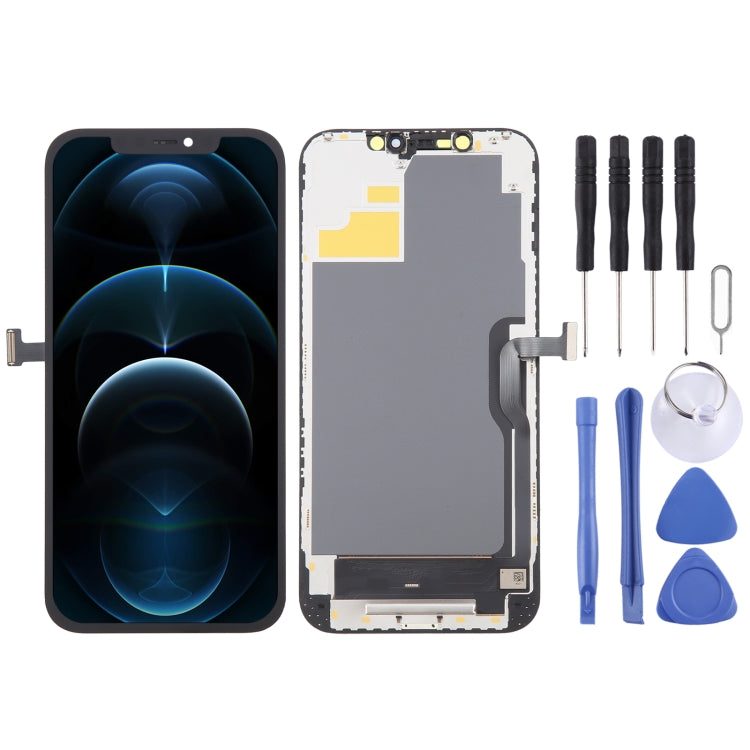 For iPhone 12 Pro Max DD Hard OLED Screen, Remove IC Need Professional Repair - LCD Related Parts by buy2fix | Online Shopping UK | buy2fix