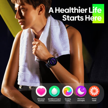 Zeblaze Btalk 2 Lite 1.39 inch Screen IP68 Smart Watch Supports Voice Calling / Health Monitoring(Blue) - Smart Watches by Zeblaze | Online Shopping UK | buy2fix