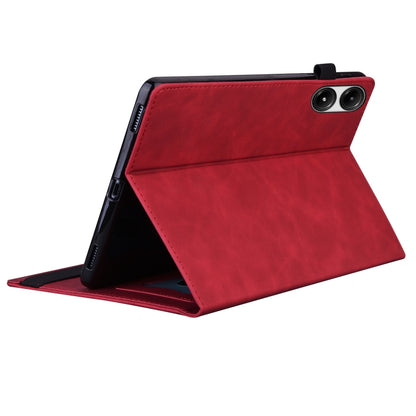 For Xiaomi Redmi Pad Pro 12.1 Splicing Shockproof Leather Tablet Case(Red) - More Tablet Cases by buy2fix | Online Shopping UK | buy2fix