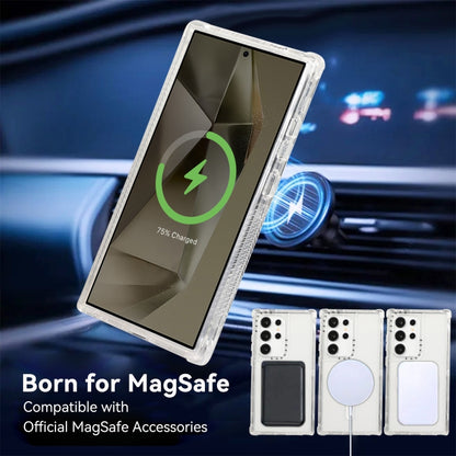 For Samsung Galaxy S24 Ultra Dreamland MagSafe Magnetic 3 in 1 TPU + PC Phone Case(Transparent) - Galaxy S24 Ultra 5G Cases by buy2fix | Online Shopping UK | buy2fix
