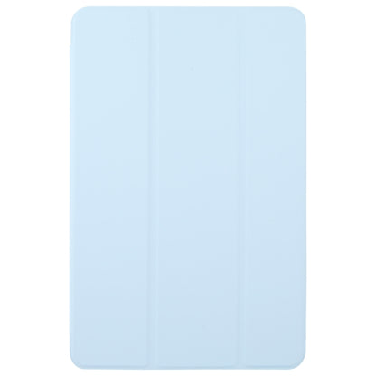 For Huawei MatePad SE 11 2024 Tri-fold Silicone Leather Tablet Case(Ice Blue) - Huawei by buy2fix | Online Shopping UK | buy2fix