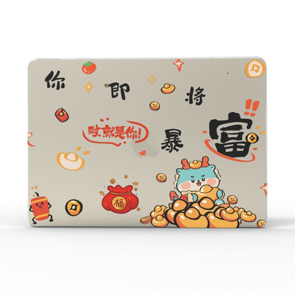 For MacBook 12 inch A1534 UV Printed Pattern Laptop Frosted Protective Case(DDC-1689) - MacBook Cases by buy2fix | Online Shopping UK | buy2fix