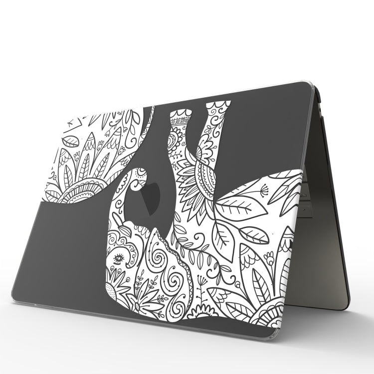 For MacBook Pro 16.2 A2991 / A2780 / A2485 UV Printed Pattern Laptop Frosted Protective Case(DDC-864) - MacBook Pro Cases by buy2fix | Online Shopping UK | buy2fix