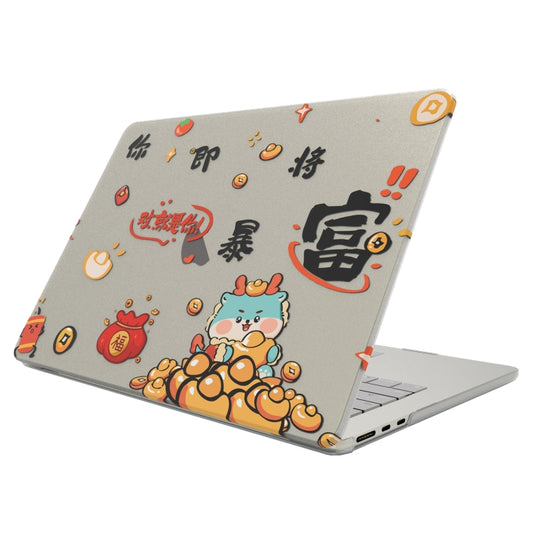 For MacBook Pro 16 A2141 UV Printed Pattern Laptop Frosted Protective Case(DDC-1689) - MacBook Pro Cases by buy2fix | Online Shopping UK | buy2fix