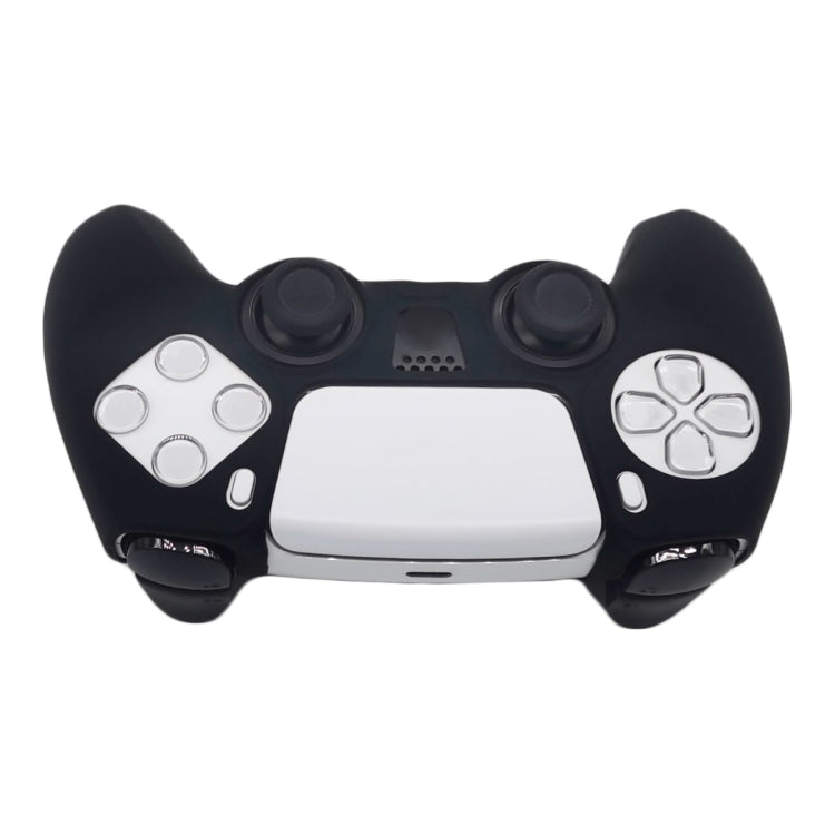 For Sony PS5 Silicone Gamepad Protective Case(Black) - Cases by buy2fix | Online Shopping UK | buy2fix