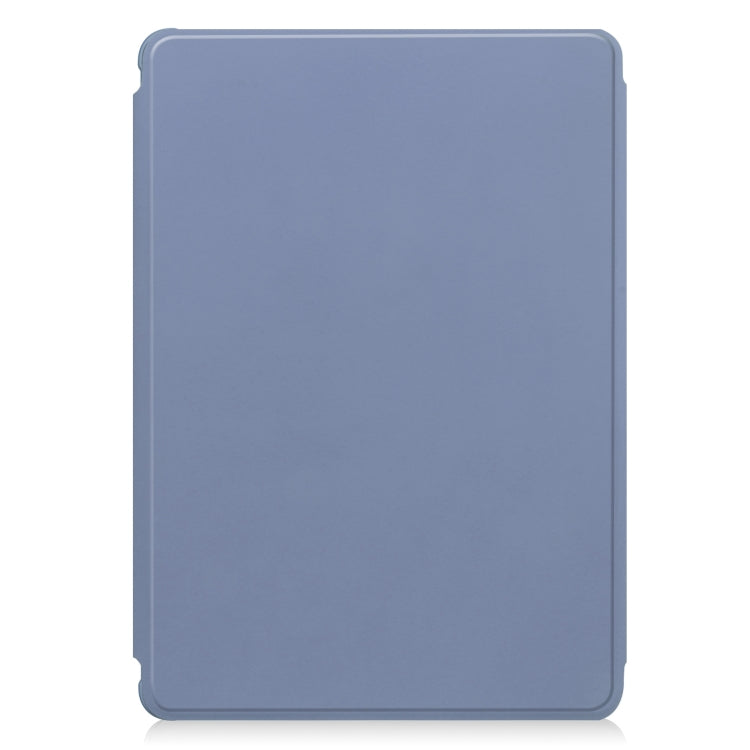 For iPad Air 11 2024 Transparent Rotation Smart Leather Tablet Case(Lavender) - iPad Air 11 2024 Cases by buy2fix | Online Shopping UK | buy2fix