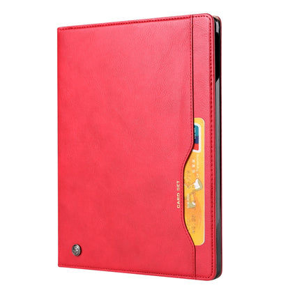 For iPad Pro 11 2024 Knead Skin Texture Horizontal Flip Leather Smart Tablet Case(Red) - iPad Pro 11 2024 Cases by buy2fix | Online Shopping UK | buy2fix