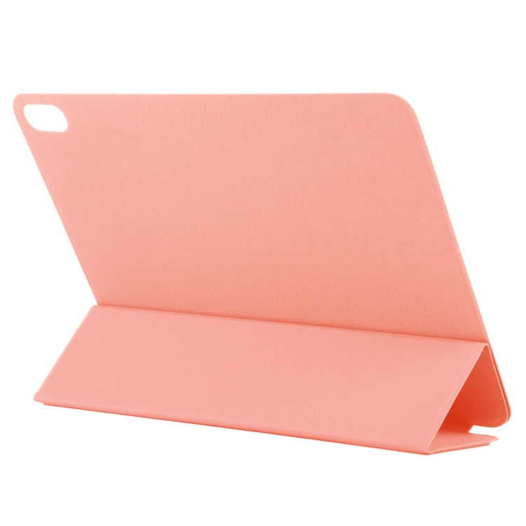 For iPad Air 11 2024 Double-sided Clip Non-buckle Magnetic PU Smart Tablet Case(Orange) - iPad Air 11 2024 Cases by buy2fix | Online Shopping UK | buy2fix