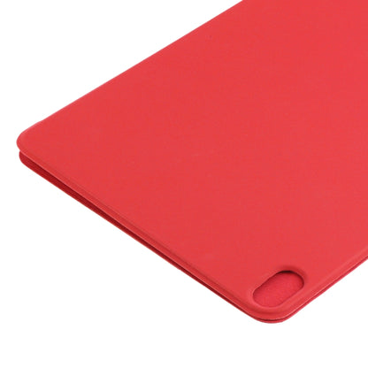 For iPad Air 11 2024 Double-sided Clip Non-buckle Magnetic PU Smart Tablet Case(Red) - iPad Air 11 2024 Cases by buy2fix | Online Shopping UK | buy2fix