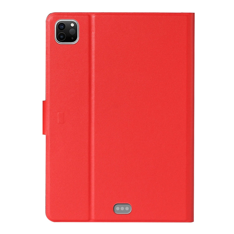 For iPad Pro 11 2024 Pure Color Smart Leather Tablet Case(Red) - iPad Pro 11 2024 Cases by buy2fix | Online Shopping UK | buy2fix