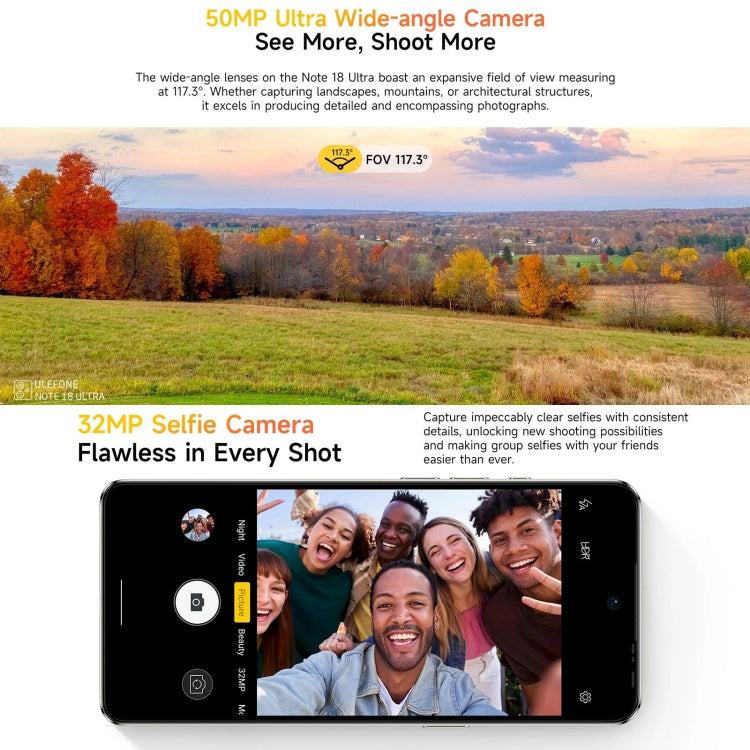 Ulefone Note 18 Ultra, 6GB+256GB, Side Fingerprint, 6.78 inch Android 13 MediaTek Dimensity 720 5G MT6853 Octa Core 2.0GHz, NFC, Network: 5G(Titanium Gray) - Ulefone by Ulefone | Online Shopping UK | buy2fix
