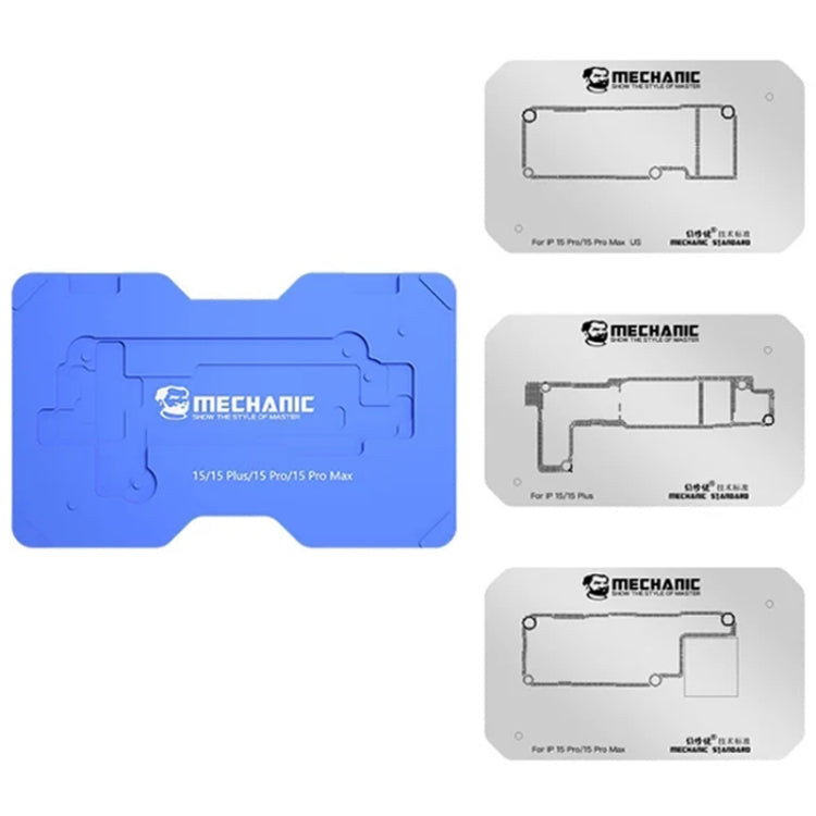 Mechanic Heat Air Desoldering Station Molds For iPhone 15 Series - BGA Stencils by MECHANIC | Online Shopping UK | buy2fix