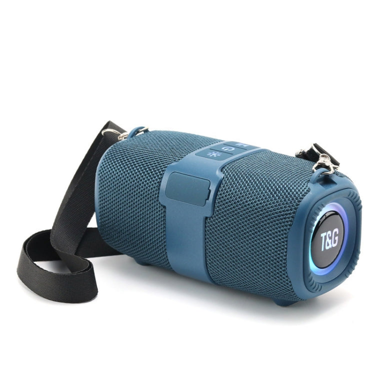 T&G TG667 Outdoor Portable TWS Wireless Bluetooth Speaker(Blue) - Waterproof Speaker by T&G | Online Shopping UK | buy2fix