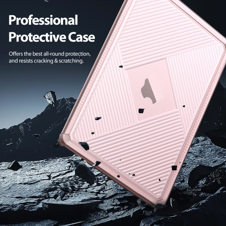 For MacBook Air 13.6 2022/2024 A2681 DUX DUCIS LCGH Laptop Frosted Protective Case(Pink) - MacBook Air Cases by DUX DUCIS | Online Shopping UK | buy2fix