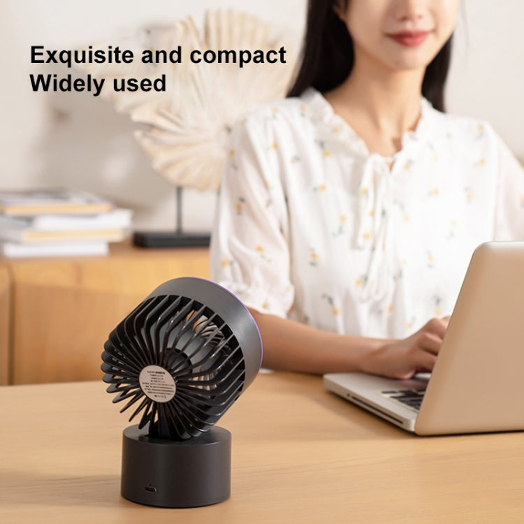 TGVIS LLD-F87 Desktop Circulating Fan Oscillating Version(White) - Electric Fans by TGVIS | Online Shopping UK | buy2fix