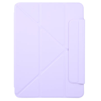 For iPad Pro 13 2024 Y-Shape Double-sided Clip Magnetic Smart Tablet Case(Purple) - iPad Pro 13 2024 Cases by buy2fix | Online Shopping UK | buy2fix