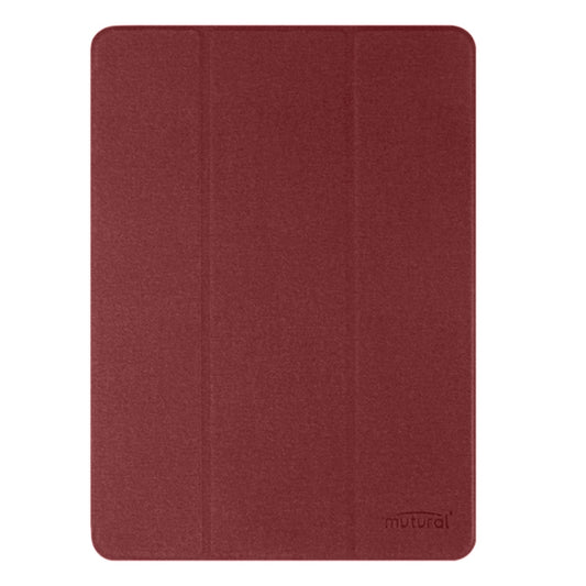 For iPad Air 11 2024 / Air 2022 10.9 Mutural YASHI Series Tablet Leather Smart Case(Red) - iPad Air 11 2024 Cases by Mutural | Online Shopping UK | buy2fix