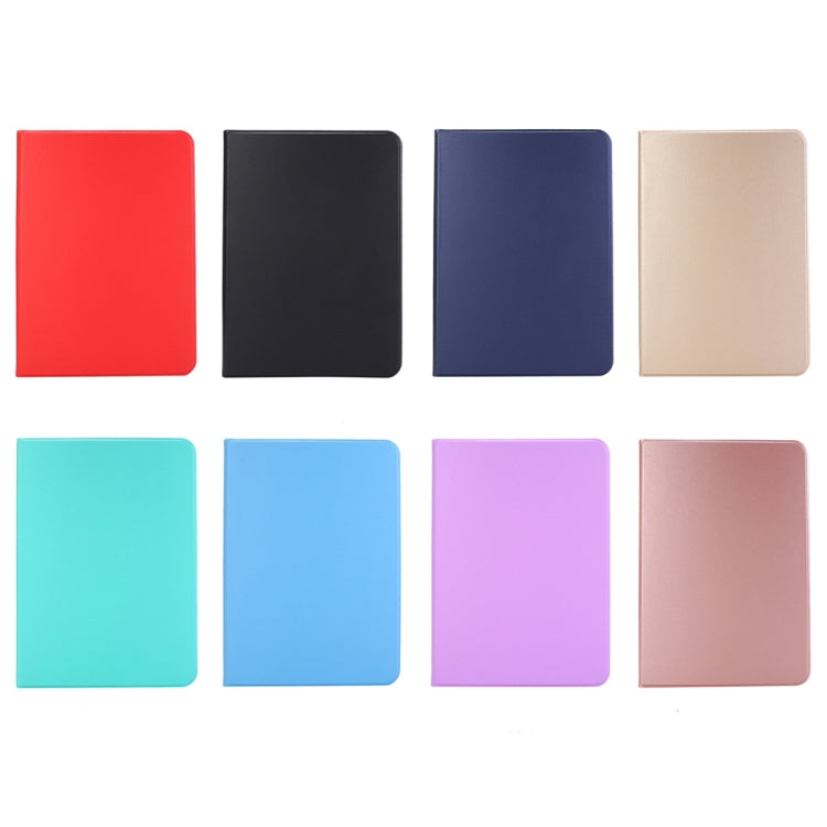 For iPad Pro 13 2024 Stretch Voltage Plain Leather Smart Tablet Case(Light Blue) - iPad Pro 13 2024 Cases by buy2fix | Online Shopping UK | buy2fix