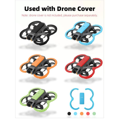 For DJI Avata 2 Sunnylife Drone Anti-Collision Protective Cover Combo Case Kit(Red) - Cases & Bags by Sunnylife | Online Shopping UK | buy2fix