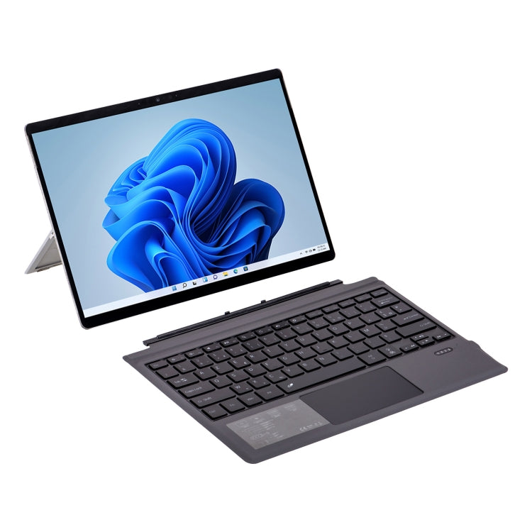 1089DC-ES Spanish Backlit Magnetic Bluetooth 3.0 Keyboard for Microsoft Surface Pro 7 / 6 / 2017 / 4 / 3(Grey) - Others Keyboard by buy2fix | Online Shopping UK | buy2fix