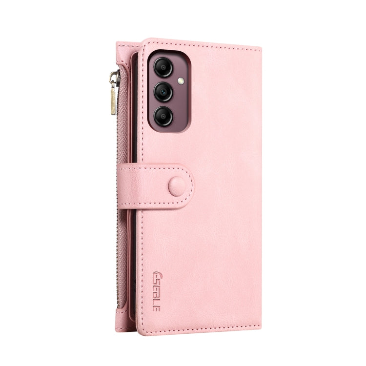 For Samsung Galaxy S25 5G ESEBLE Retro Frosted RFID Flip Leather Phone Case(Rose Gold) - Galaxy S25 5G Cases by ESEBLE | Online Shopping UK | buy2fix