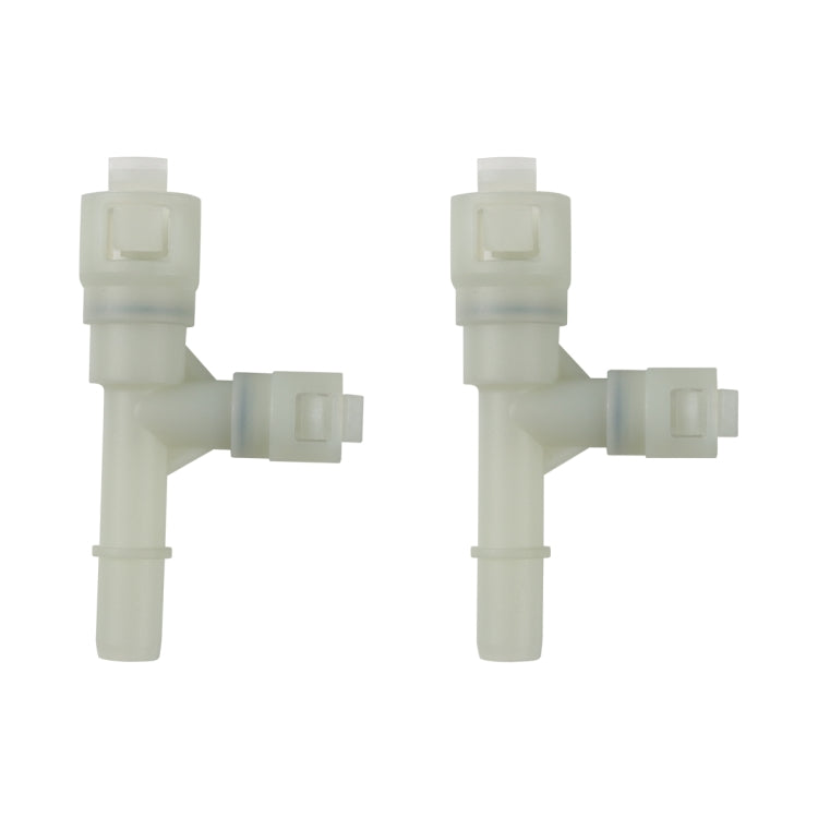 2pcs / Set For Cadillac Car Heater Hose Connector 15055343(White) - Terminal connectors by buy2fix | Online Shopping UK | buy2fix