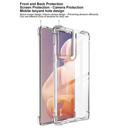 For Motorola Moto S50 Neo 5G IMAK Space Shield PC + TPU Airbag Shockproof Phone Case(Transparent) - Motorola Cases by imak | Online Shopping UK | buy2fix