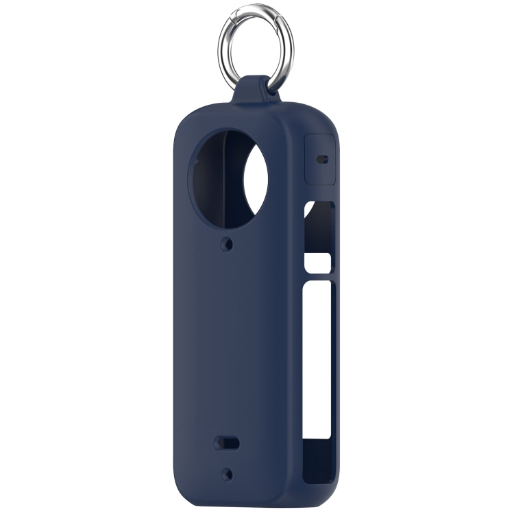 For Insta 360 X4 Portable Silicone Protective Case(Midnight Blue) - Case & Bags by buy2fix | Online Shopping UK | buy2fix