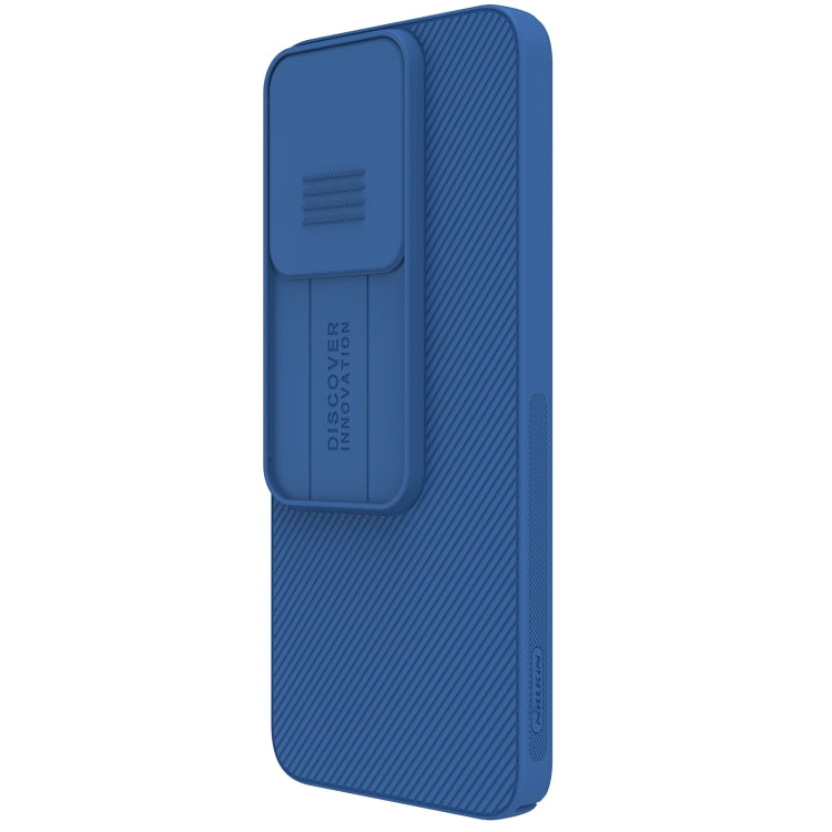 For Xiaomi Poco M6 4G NILLKIN Black Mirror Series Camshield PC Phone Case(Blue) - Xiaomi Cases by NILLKIN | Online Shopping UK | buy2fix