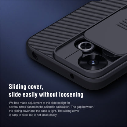 For Xiaomi Poco M6 4G NILLKIN Black Mirror Series Camshield PC Phone Case(Black) - Xiaomi Cases by NILLKIN | Online Shopping UK | buy2fix