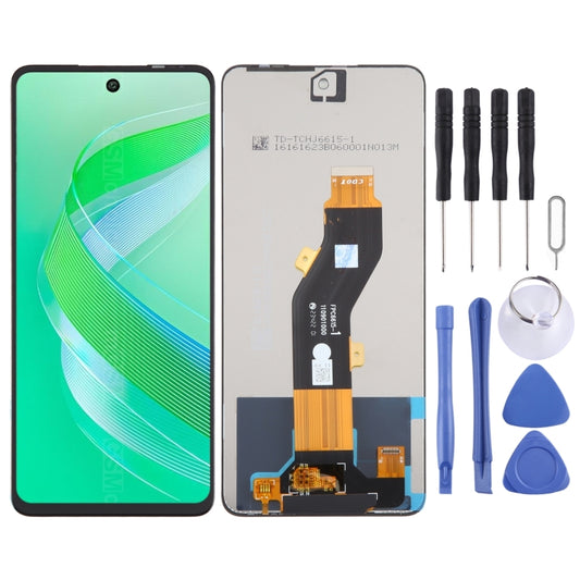 For Tecno Pop 8 BG6h OEM LCD Screen with Digitizer Full Assembly - LCD Screen by buy2fix | Online Shopping UK | buy2fix