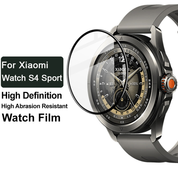 For Xiaomi Watch S4 Sport IMAK Plexiglass HD Watch Protective Film - Screen Protector by imak | Online Shopping UK | buy2fix