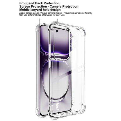 For OPPO Reno12 Pro Global IMAK Space Shield PC + TPU Airbag Shockproof Phone Case(Transparent) - Reno12 Pro Cases by imak | Online Shopping UK | buy2fix