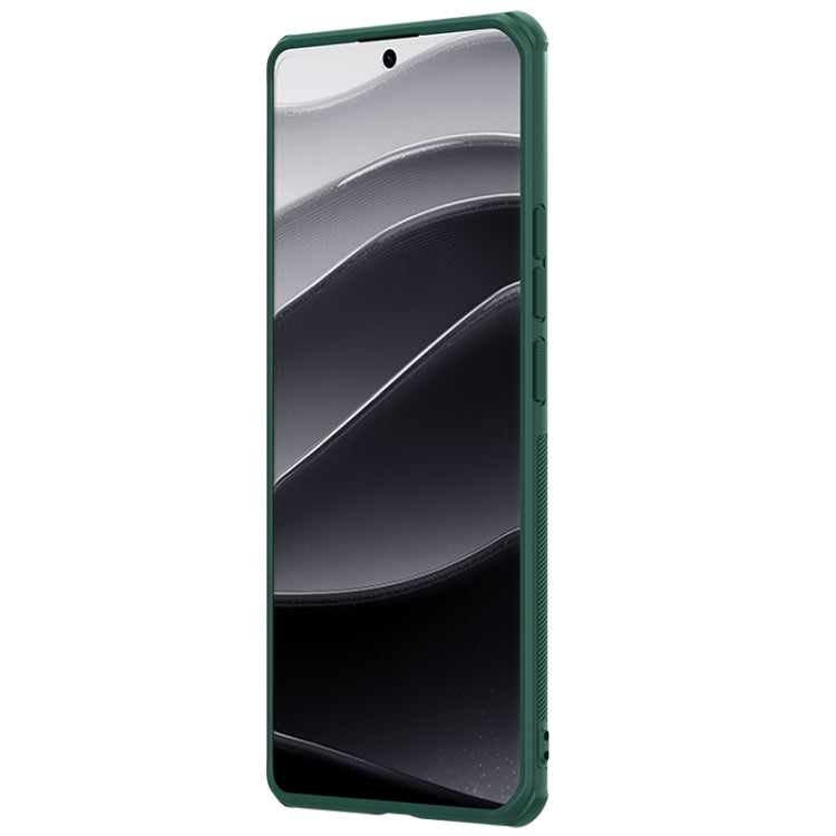 For Redmi Note 14 Pro+ 5G NILLKIN Frosted Shield Pro PC + TPU Phone Case(Green) - Note 14 Pro+ Cases by NILLKIN | Online Shopping UK | buy2fix