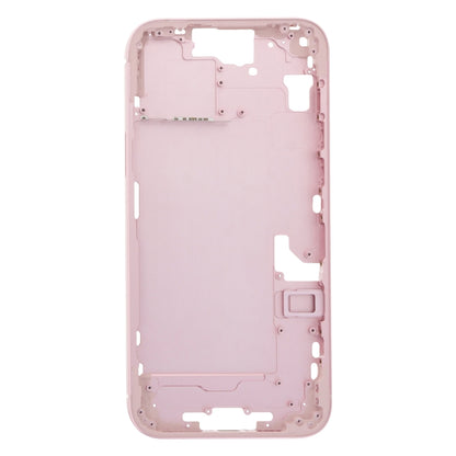 For iPhone 15 Plus Middle Frame Bezel Plate with Side Keys + Card Tray, Version:US Version(Pink) - LCD Related Parts by buy2fix | Online Shopping UK | buy2fix