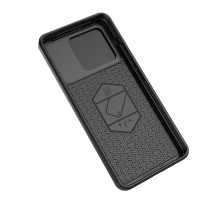 For Redmi K70 Ultra Global Sliding Camshield TPU + PC Shockproof Phone Case with Holder(Black) - Xiaomi Cases by buy2fix | Online Shopping UK | buy2fix