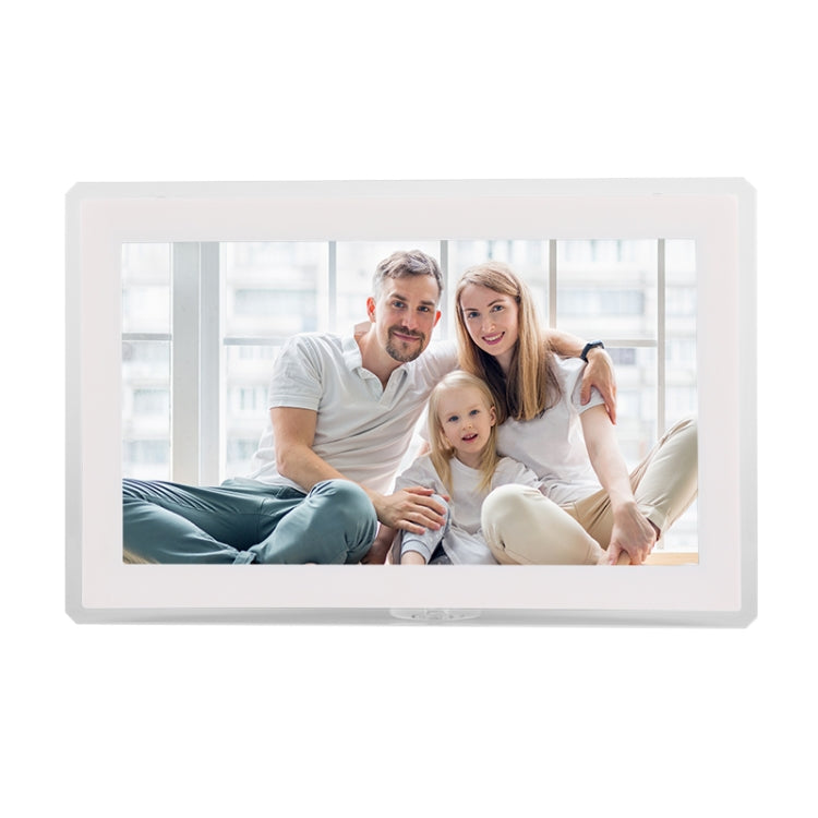 15.6 inch IPS Screen Digital Cloud Photo Frame Wall Mounted LED Advertising Machine, Plug Type:EU Plug(White) - 15 inch Above by buy2fix | Online Shopping UK | buy2fix