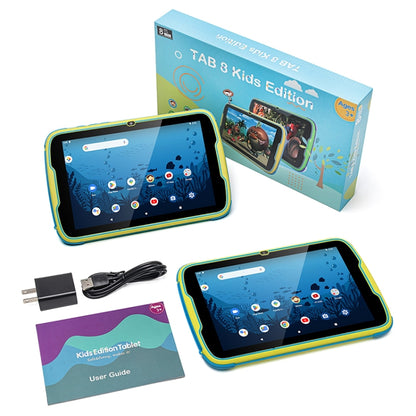 UNIWA  Boxchip Tab 8 WiFi Kid Tablet,  4GB+64GB, 8 inch Android 13 Allwinner A523 Octa Core CPU Support Google Play(Blue) -  by UNIWA | Online Shopping UK | buy2fix