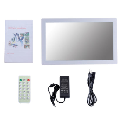 21.5 inch IPS Screen Digital Photo Frame, Plug Type:EU Plug(White) - 15 inch Above by buy2fix | Online Shopping UK | buy2fix