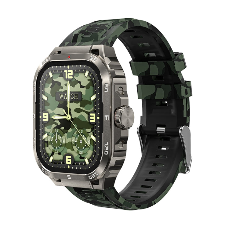 WK WH-03 2.01 inch Smart Watch Supports Bluetooth Calls(Camouflag) - Smart Watches by WK | Online Shopping UK | buy2fix