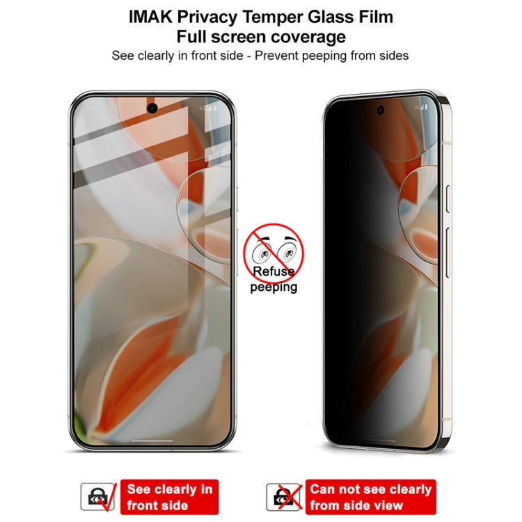 For Google Pixel 9 Pro XL imak HD Full Screen Anti-spy Tempered Glass Protective Film - Google Tempered Glass by imak | Online Shopping UK | buy2fix