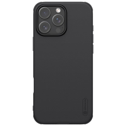 For iPhone 16 Pro Max NILLKIN Frosted Shield Pro PC + TPU Phone Case(Black) - iPhone 16 Pro Max Cases by NILLKIN | Online Shopping UK | buy2fix