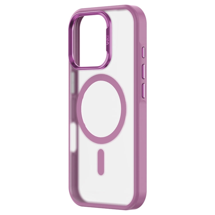 For iPhone 16 ZGA Magsafe Frosted PC Hybrid TPU Phone Case(Pink) - iPhone 16 Cases by ZGA | Online Shopping UK | buy2fix