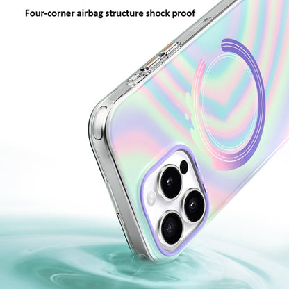 For iPhone 16 Plus TGVIS Grace Series MagSafe Magnetic Phone Case(Sweet Dreams) - iPhone 16 Plus Cases by TGVIS | Online Shopping UK | buy2fix